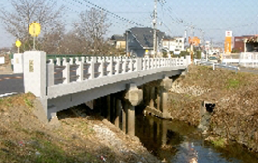 栃木県小山市橋梁補修工事
